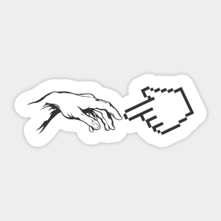 The Creation of Adam Sticker